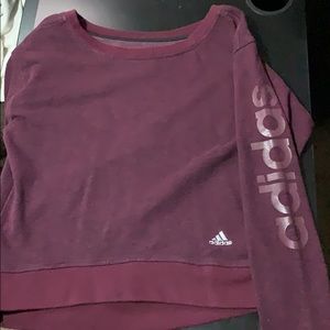 Adidas pull over sweatshirt